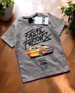 Boys' Graphic T-Shirts –  Pure Cotton! Car(5)