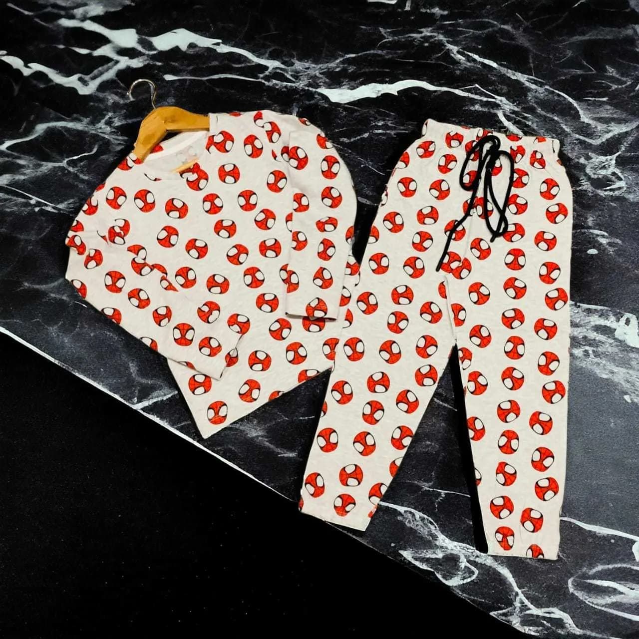 Full Sleeves Co-Ords Unisex Sets Grey Spiderman(3) - Image 2