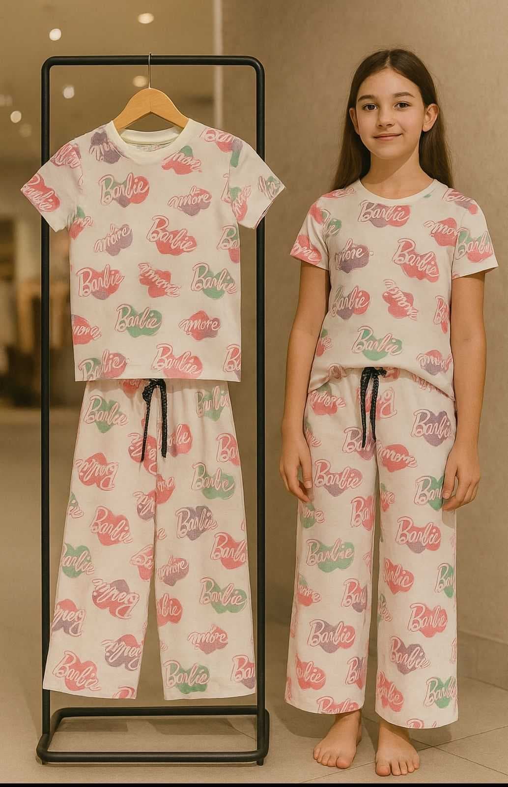 Trendy Cotton Palazzo Sets for Girls - Stylish & Comfy! Barbie(3) - Image 1