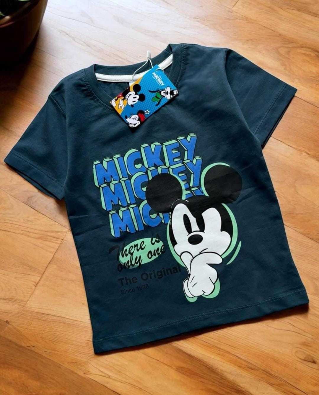 Boys' Graphic T-Shirts –  Pure Cotton! Mickey(5) - Image 2