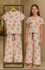 Trendy Cotton Palazzo Sets for Girls - Stylish & Comfy! Barbie(3)