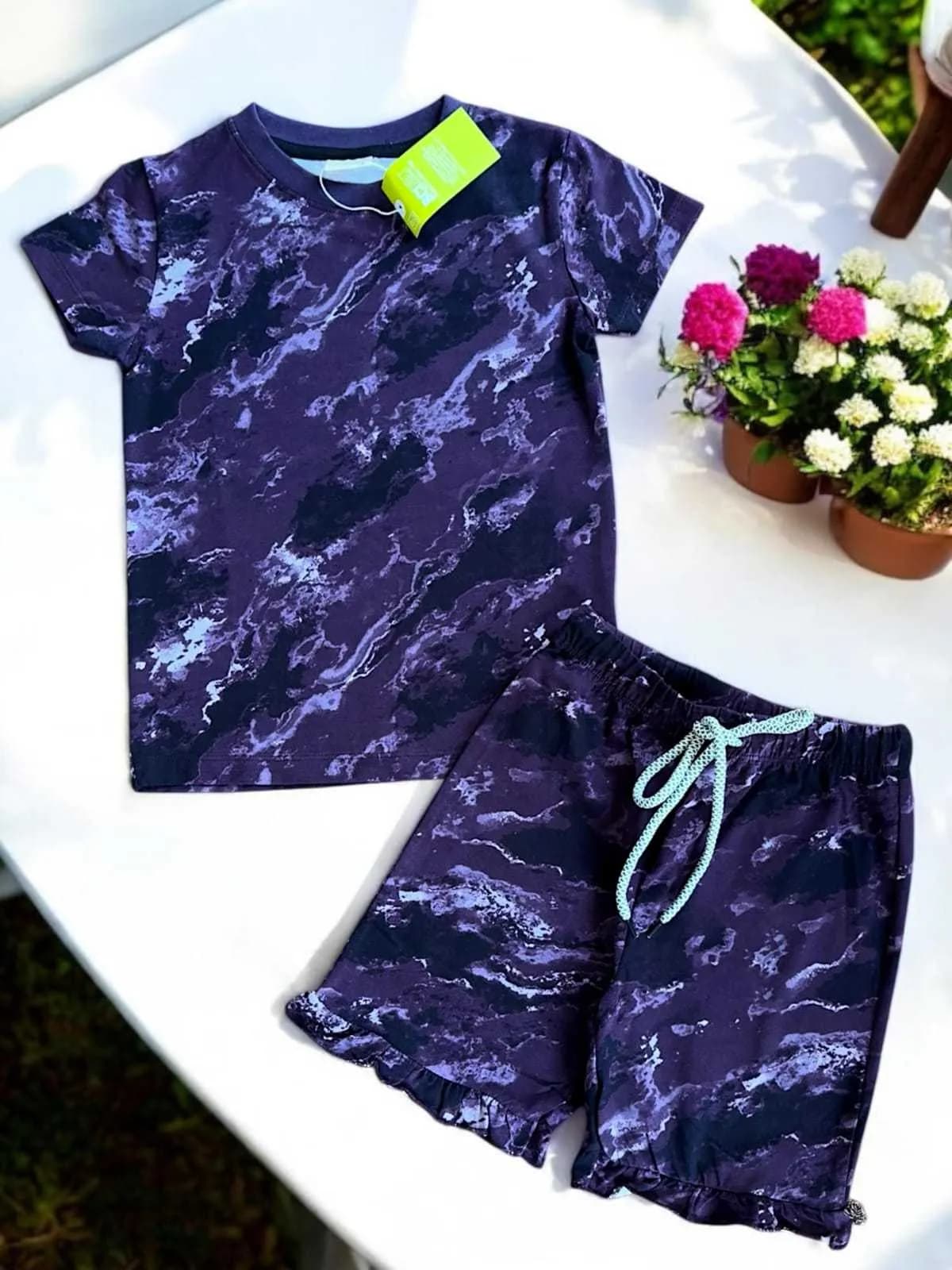 Kids' Cotton Co-ords Sets – Soft. Comfy. Playful.TIE & DYE(9) - Image 1