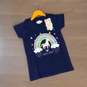 Girls Premium Tshirts Unicorn(3)